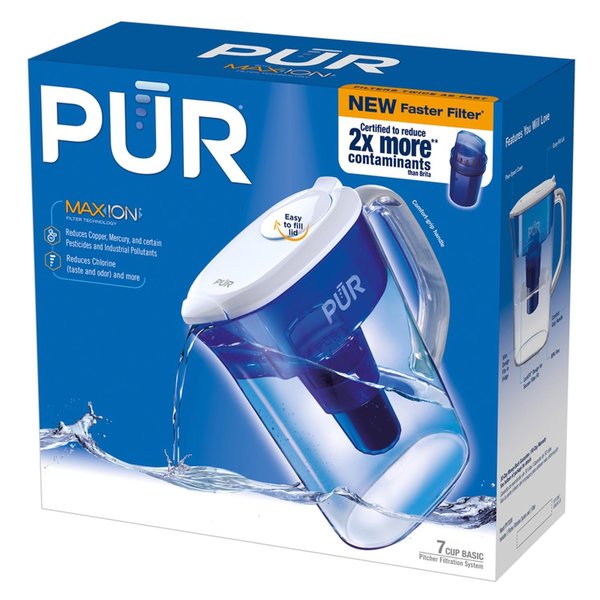 Pur 7 cups Blue Water Filtration Pitcher PPT700WA